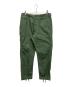 BEAMS PLUS（ビームスプラス）の古着「BEAMS PLUS 別注 GLASSFIELD PANTS BACKSATIN」｜グリーン
