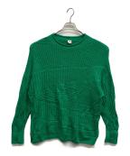 tamaki niimeタマキ ニイメ）の古着「PO knit ボコボコ」｜グリーン