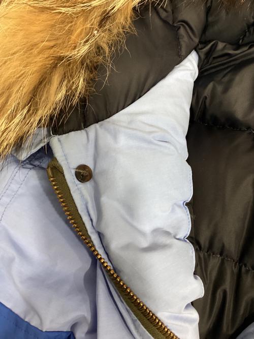 NIGEL CABOURN（ナイジェルケーボン）NIGEL CABOURN (ナイジェルケーボン) EDDIE BAUER (エディーバウアー) ダウンジャケット ブルー サイズ:46の古着・服飾アイテム