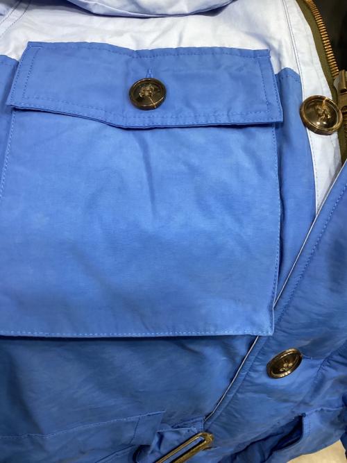 NIGEL CABOURN（ナイジェルケーボン）NIGEL CABOURN (ナイジェルケーボン) EDDIE BAUER (エディーバウアー) ダウンジャケット ブルー サイズ:46の古着・服飾アイテム