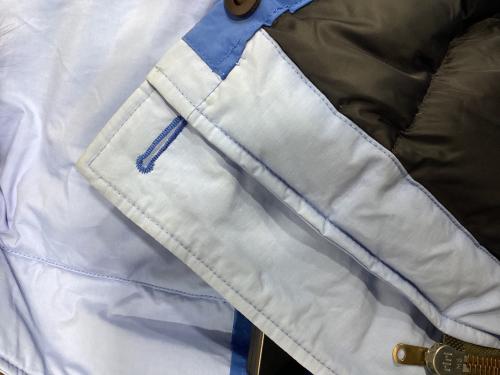NIGEL CABOURN（ナイジェルケーボン）NIGEL CABOURN (ナイジェルケーボン) EDDIE BAUER (エディーバウアー) ダウンジャケット ブルー サイズ:46の古着・服飾アイテム