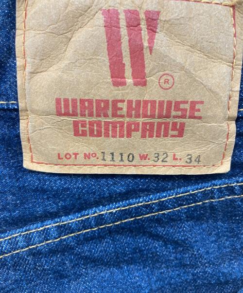 WAREHOUSE（ウエアハウス）WAREHOUSE (ウエアハウス) Lot.1110デニムパンツ インディゴ サイズ:81cm　W32の古着・服飾アイテム