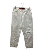 LEVI'Sリーバイス）の古着「LOOSEデニムパンツ」｜ホワイト