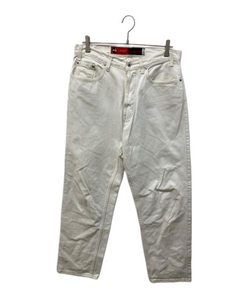 LEVI'S（リーバイス）LEVI'S (リーバイス) LOOSEデニムパンツ ホワイト サイズ:不明の古着・服飾アイテム