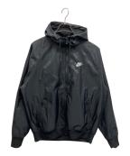 NIKEナイキ）の古着「NSW HE WR ウーブン フーディ ジャケット」｜ブラック