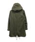 Johnbull (ジョンブル) Johnbull ウールカシミア モッズコート M-65 パーカー グリーン サイズ:M：7000円