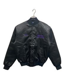 Rennoc（レノック）の古着「70's企業ロゴスタジャン」｜ブラック