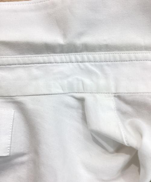 LACOSTE（ラコステ）LACOSTE (ラコステ) COMME des GARCONS SHIRT (コムデギャルソンシャツ) 23AW コラボロングシャツ ホワイト サイズ:XLの古着・服飾アイテム