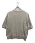 DRIES VAN NOTEN (ドリスヴァンノッテン) ビッグシルエット ニット切替S/Sスウェット ベージュ サイズ:M：15000円