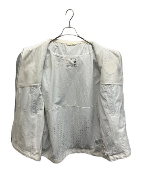 NIKE（ナイキ）NIKE (ナイキ) sacai (サカイ) NRG Layered Bomber Jacket　レイヤードボンバージャケット グレー Grey Fog サイズ:Lの古着・服飾アイテム