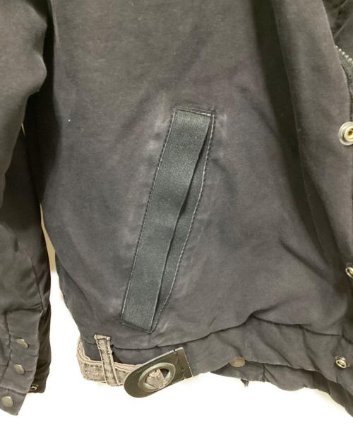 DIESEL（ディーゼル）DIESEL (ディーゼル) 中綿ジャケット ブラック サイズ:Mの古着・服飾アイテム