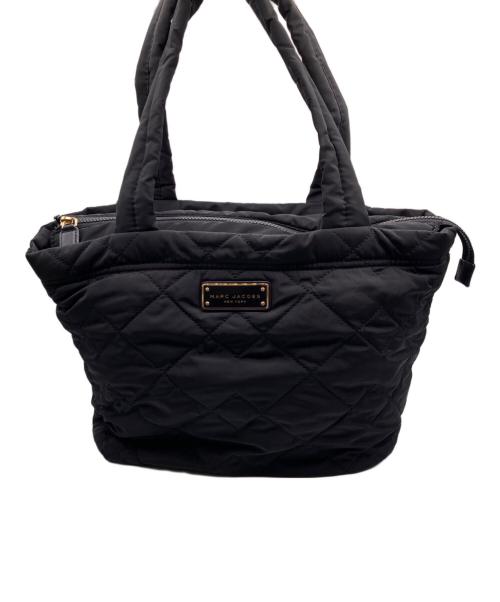 MARC JACOBS（マークジェイコブス）MARC JACOBS (マークジェイコブス) キルティングトートバッグ ブラックの古着・服飾アイテム