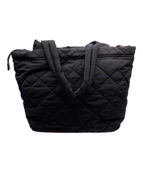MARC JACOBS（マークジェイコブス）MARC JACOBS (マークジェイコブス) キルティングトートバッグ ブラックの古着・服飾アイテム