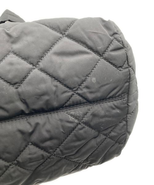 MARC JACOBS（マークジェイコブス）MARC JACOBS (マークジェイコブス) キルティングトートバッグ ブラックの古着・服飾アイテム