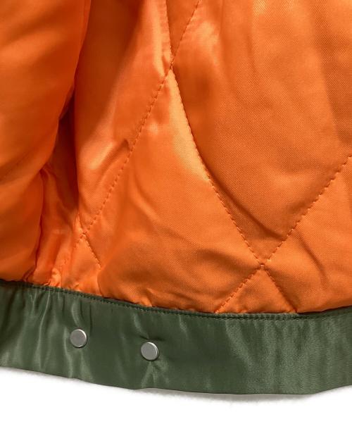 SUBCIETY（サブサエティ）SUBCIETY (サブサエティ) FLIGHT NYLON WORK JKT グリーン サイズ:Ｌの古着・服飾アイテム