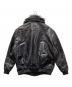 A GOOD BAD INFLUENCE (アグッドバッドインフルエンス) カウレザージャケット ブラック サイズ:ＸＬ：27000円