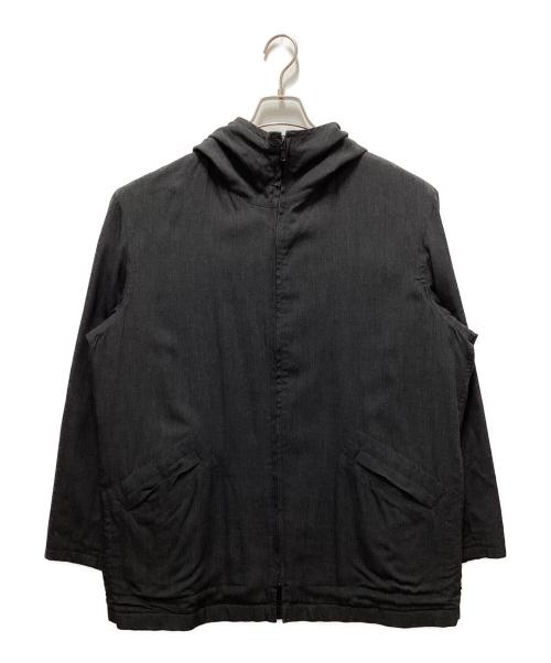 Y's for men（ワイズフォーメン）Y'S for men (ワイズフォーメン) リバーシブルフーデットジャケット グレー サイズ:3の古着・服飾アイテム