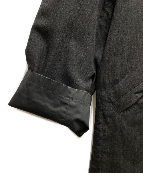 Y's for men（ワイズフォーメン）Y'S for men (ワイズフォーメン) リバーシブルフーデットジャケット グレー サイズ:3の古着・服飾アイテム