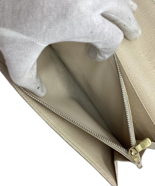 LOUIS VUITTON（ルイ ヴィトン）LOUIS VUITTON (ルイ ヴィトン) 長財布 ベージュの古着・服飾アイテム