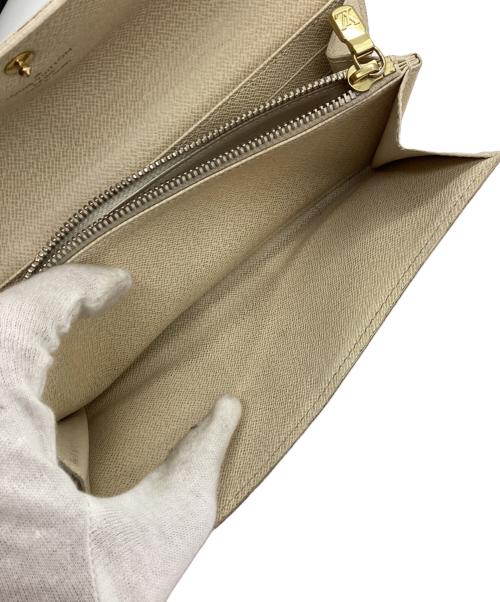 LOUIS VUITTON（ルイ ヴィトン）LOUIS VUITTON (ルイ ヴィトン) 長財布 ベージュの古着・服飾アイテム