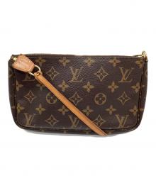 LOUIS VUITTON（ルイ ヴィトン）の古着「ハンドポーチ」｜ブラウン