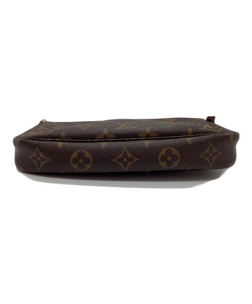 LOUIS VUITTON（ルイ ヴィトン）LOUIS VUITTON (ルイ ヴィトン) ハンドポーチ ブラウンの古着・服飾アイテム