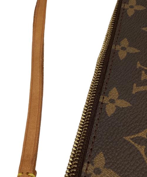 LOUIS VUITTON（ルイ ヴィトン）LOUIS VUITTON (ルイ ヴィトン) ハンドポーチ ブラウンの古着・服飾アイテム