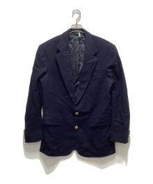 Polo University Club by  RALPH LAUREN（ポロ ユニバーシティ バイ ラルフ ローレン）の古着「金ボタンウールブレザー」｜ネイビー