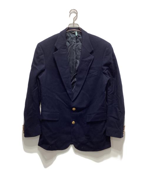 Polo University Club by  RALPH LAUREN（ポロ ユニバーシティ バイ ラルフ ローレン）Polo University Club by  RALPH LAUREN (ポロ ユニバーシティ バイ ラルフ ローレン) 金ボタンウールブレザー ネイビー サイズ:表記なしの古着・服飾アイテム