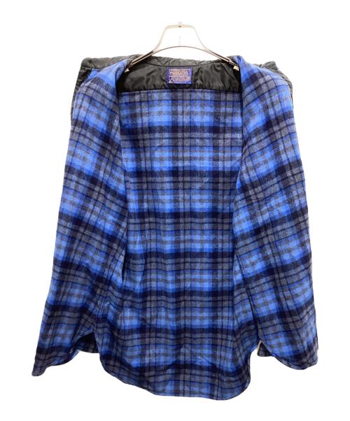 PENDLETON（ペンドルトン）PENDLETON (ペンドルトン) ウールチェックシャツ ブルー サイズ:Ｍの古着・服飾アイテム