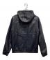 COACH (コーチ) フードレザージャケット ネイビー サイズ:S：23000円