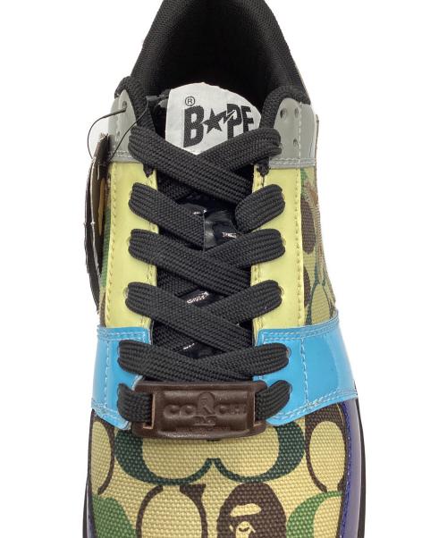 COACH（コーチ）COACH (コーチ) A BATHING APE (アベイシングエイプ) BXC PRINTED BAPE STA マルチカラー サイズ:27 未使用品の古着・服飾アイテム