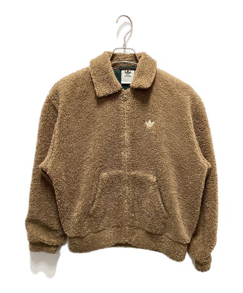 adidas（アディダス）adidas (アディダス) フリースジャケット レッド サイズ:ＸＳの古着・服飾アイテム