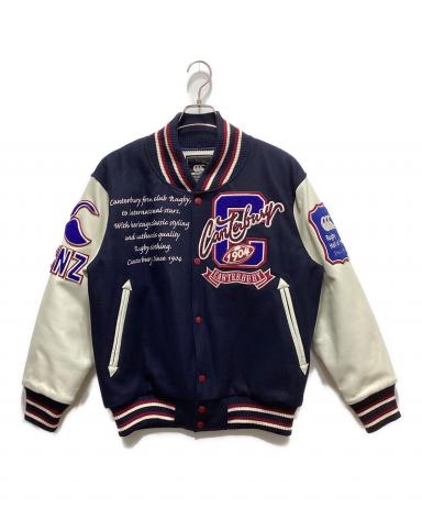 中古・古着通販】CANTERBURY (カンタベリー) レザースタジャン