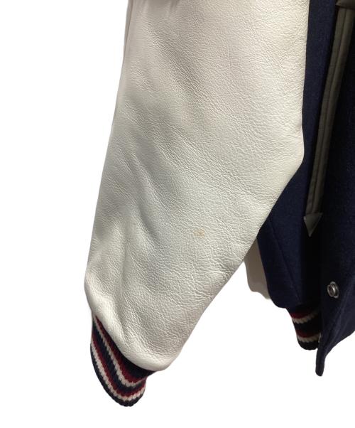 Canterbury（カンタベリー）CANTERBURY (カンタベリー) レザースタジャン ネイビー サイズ:Mの古着・服飾アイテム