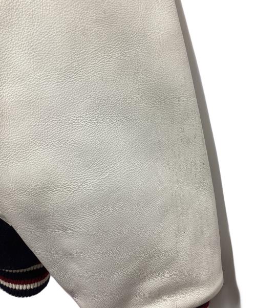 Canterbury（カンタベリー）CANTERBURY (カンタベリー) レザースタジャン ネイビー サイズ:Mの古着・服飾アイテム