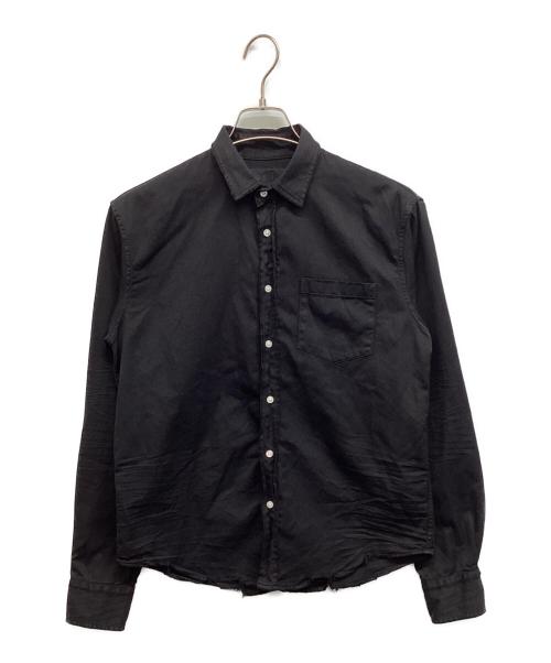 Frank&Eileen（フランクアンドアイリーン）Frank&Eileen (フランクアンドアイリーン) LUKEブラックデニムシャツ ブラック サイズ:XXSの古着・服飾アイテム