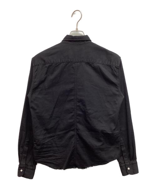 Frank&Eileen（フランクアンドアイリーン）Frank&Eileen (フランクアンドアイリーン) LUKEブラックデニムシャツ ブラック サイズ:XXSの古着・服飾アイテム