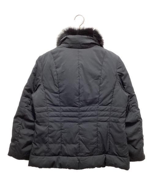BURBERRY（バーバリー）BURBERRY (バーバリー) フォックスファーダウンジャケット ブラック サイズ:46の古着・服飾アイテム