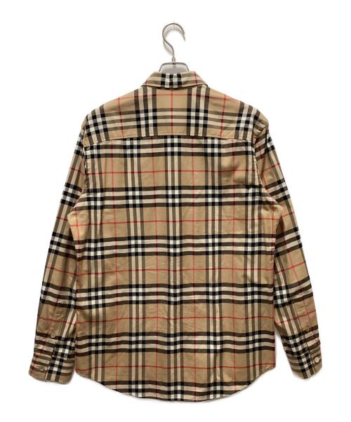 BURBERRY（バーバリー）BURBERRY (バーバリー) ノバチェックシャツ ベージュ サイズ:Mの古着・服飾アイテム