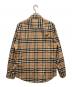 BURBERRY (バーバリー) ノバチェックシャツ ベージュ サイズ:M：25000円