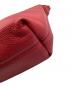 中古・古着 FURLA (フルラ) レザーショルダーバッグ レッド：6000円
