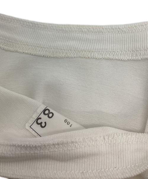 sacai（サカイ）sacai (サカイ) COTTON JERSEY T-SHIRT ホワイト サイズ:２の古着・服飾アイテム