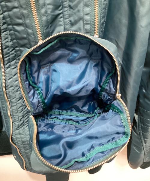 PHINGERIN（フィンガリン）PHINGERIN (フィンガリン) ELEVATION HOODED BOMBER JACKT グリーン サイズ:Lの古着・服飾アイテム