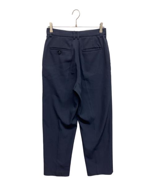 LOEFF（ロエフ）LOEFF (ロエフ) TA/PL ダブルクロス テーパードパンツ ネイビー サイズ:2の古着・服飾アイテム