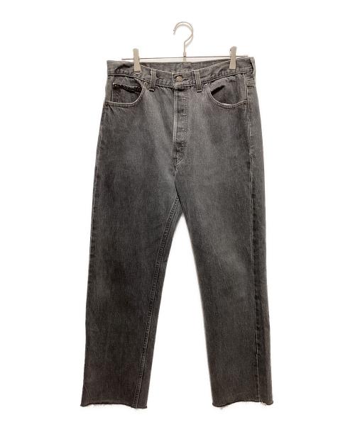 LEVI'S（リーバイス）LEVI'S (リーバイス) 先染め501デニムパンツ ブラック サイズ:W34の古着・服飾アイテム