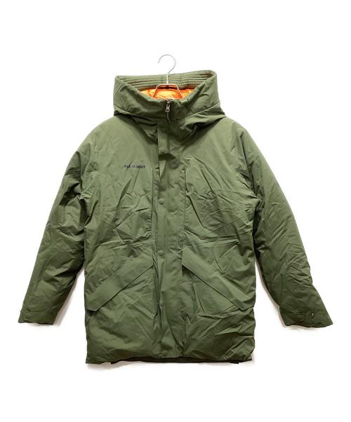 MAMMUT（マムート）MAMMUT (マムート) フローバーグ ハードシェル サーモ フーデッド コート グリーン サイズ:ＸＬの古着・服飾アイテム