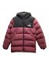 THE NORTH FACE（ザ ノース フェイス）の古着「ダウンジャケット」｜ボルドー