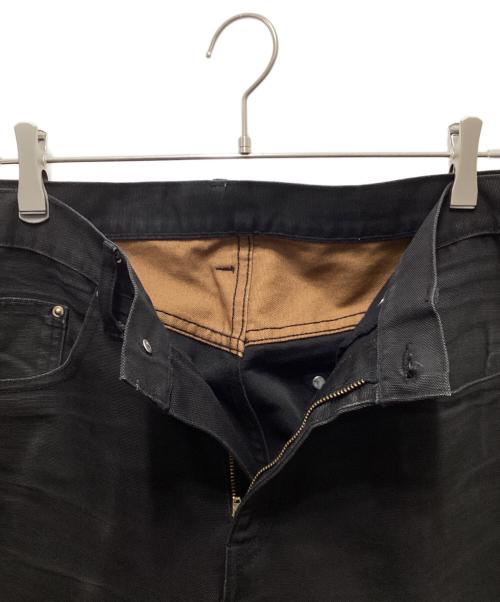 CarHartt（カーハート）CarHartt (カーハート) NEIGHBORHOOD (ネイバーフッド) 別注ワークパンツ ブラック サイズ:Lの古着・服飾アイテム