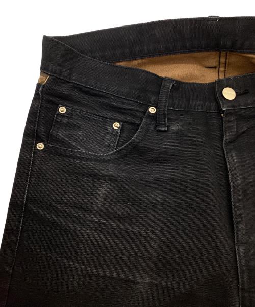 CarHartt（カーハート）CarHartt (カーハート) NEIGHBORHOOD (ネイバーフッド) 別注ワークパンツ ブラック サイズ:Lの古着・服飾アイテム